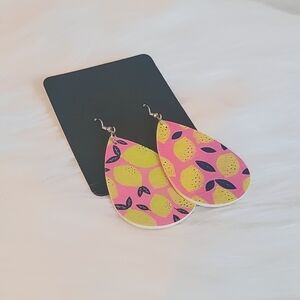 Fun Lemon Earrings